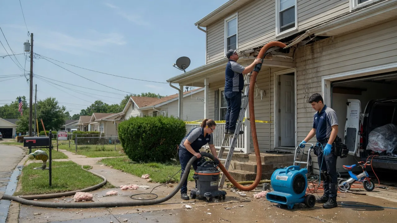 Water Damage Restoration in Belpre, OH near me